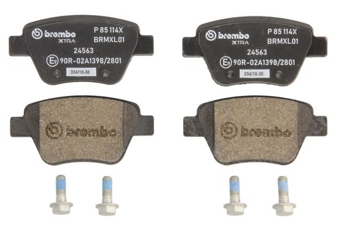Xtra set brake pads - , rear
