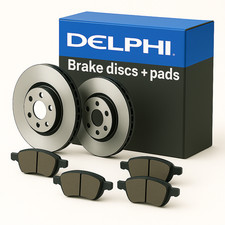 DELPHI Rear 2x Brake Disc +